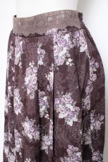 画像3: axes femme / グランブーケ柄スカート F Dブラウン Y-26-09-26-060-AX-SK-SZ-ZY (3)