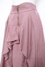 画像3: axes femme / ジップ付イレヘムスカート F ピンク Y-26-09-26-063-AX-SK-SZ-ZY (3)