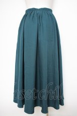 画像2: axes femme / フロントジップイレヘムスカート F グリーン Y-26-09-26-064-AX-TO-SZ-ZY (2)
