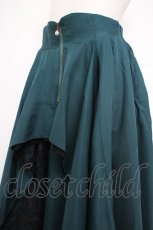 画像3: axes femme / フロントジップイレヘムスカート F グリーン Y-26-09-26-064-AX-TO-SZ-ZY (3)
