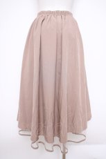 画像2: axes femme / フロントジップイレヘムスカート F ベージュ Y-26-09-26-067-AX-TO-SZ-ZY (2)
