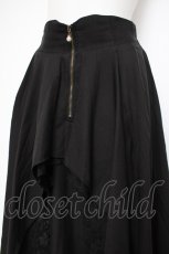画像3: axes femme / ジップフリルスカート F 黒 Y-26-09-26-069-AX-SK-SZ-ZY (3)