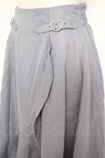 画像3: axes femme POETIQUE / ラッフルフリルイレヘムスカート M サックス Y-26-09-26-073-AX-SK-SZ-ZY (3)