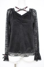 画像1: axes femme / バラクロス総レースインナー M 黒 Y-26-09-26-016-AX-TO-SZ-ZY (1)