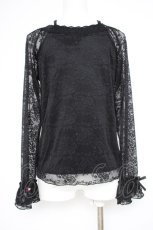 画像2: axes femme / バラクロス総レースインナー M 黒 Y-26-09-26-016-AX-TO-SZ-ZY (2)