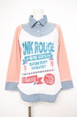画像1: Ank Rouge / レイヤードショートトップス M 白 Y-26-09-28-033-CA-TO-SZ-ZY (1)