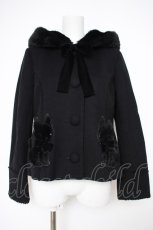 画像1: Angelic Pretty / TwinCatショートコート  黒 Y-26-09-28-056-AP-CO-SZ-ZY (1)