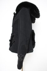 画像2: Angelic Pretty / TwinCatショートコート  黒 Y-26-09-28-056-AP-CO-SZ-ZY (2)