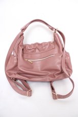 画像3: m petit by misako / AM*NIリボン3WAY バッグ  中桃 Y-26-09-28-009-LO-BG-SZ-ZY (3)