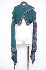 画像3: Ozz oneste / 月光睡蓮カシュクールカーディガン  グリーン Y-26-09-28-025-OO-TO-SZ-ZY (3)