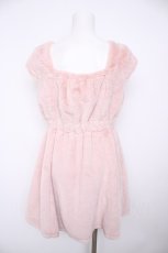画像2: LIZ LISA / ロゴ刺繍BIGリボンファーワンピースセット 0 ピンク Y-26-09-30-114-LO-OP-SZ-ZY (2)