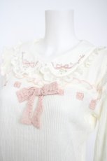 画像3: LIZ LISA / スター刺繍リブカットトップス 0 ピンク Y-26-09-30-019-LO-TO-SZ-ZY (3)