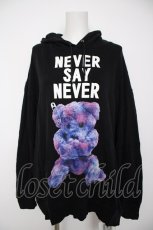 画像1: MILKBOY / NEVER SAY NEVER HOODIE  黒 Y-26-09-30-030-MB-TO-SZ-ZY (1)