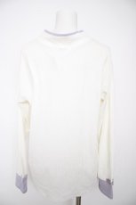画像2: axes femme / チャイナボタンリブトップス  白 Y-26-09-30-039-AX-TO-SZ-ZY (2)