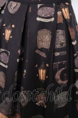 画像3: Violet Fane / The Enchanted Townスカート  黒 Y-26-10-03-057-GO-SK-SZ-ZY (3)