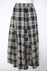画像1: axes femme / チェックスカート  ベージュ Y-26-10-03-070-AX-SK-SZ-ZY (1)