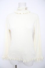 画像1: m petit by misako / TT*MSKTNソデレース L 中白 Y-26-10-03-010-LO-TO-SZ-ZY (1)