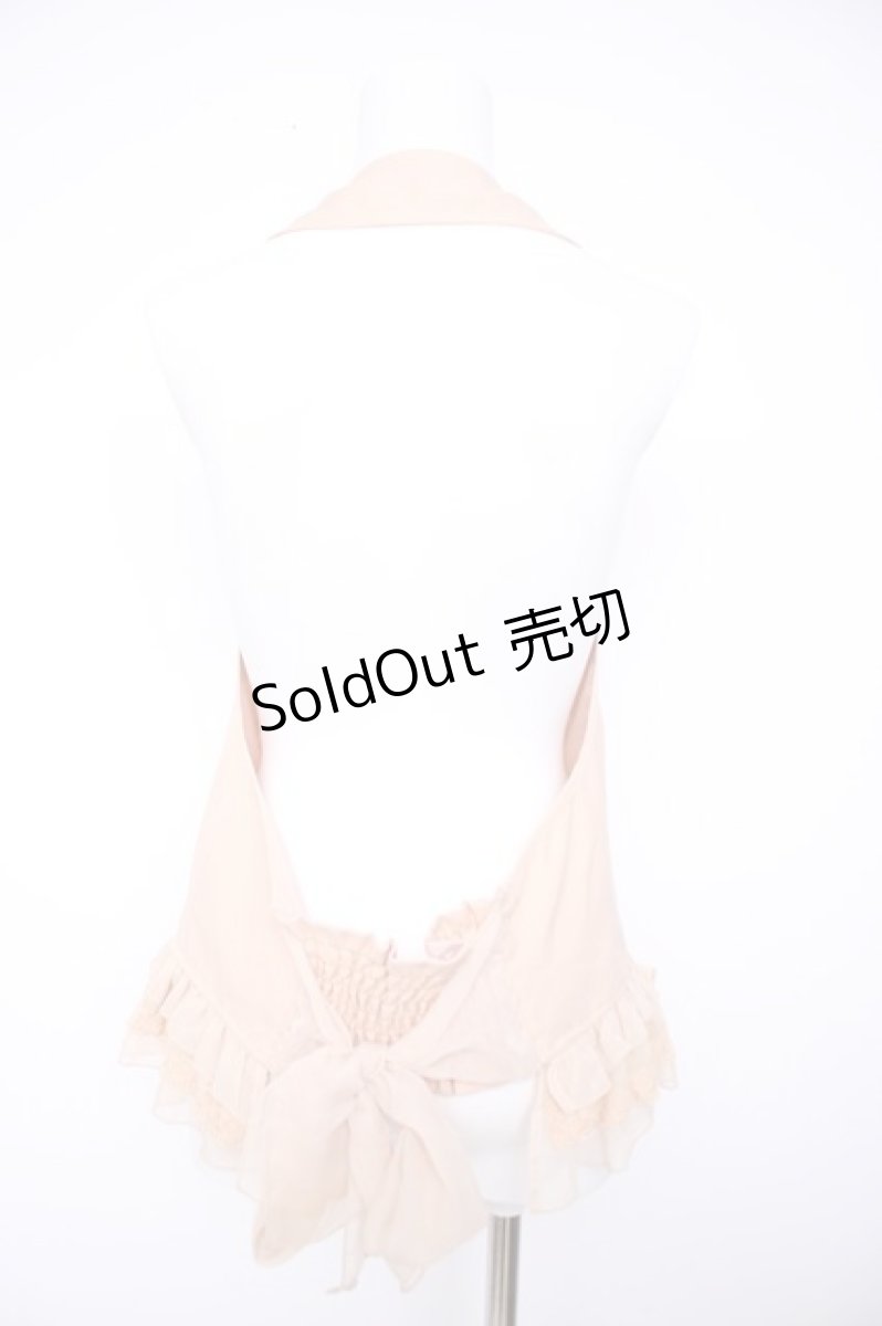 画像2: axes femme / トロンプルイユベスト M ベージュ Y-26-10-03-001-AX-TO-SZ-ZY (2)