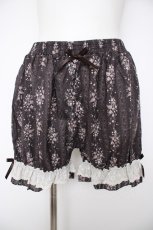 画像1: Kurumi Collaboration / Fairy’s Bouquetドロワーズ L 濃茶 Y-26-10-03-096-LO-PA-SZ-ZY (1)