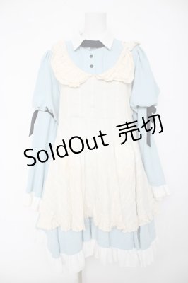Preview of グリムノーツ×Favoriteコラボレーション アリス　ワンピース M サックス