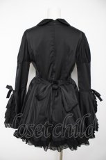 画像2: ATELIER PIERROT / Frilly Ribbon Belle Dress F ブラック Y-26-10-03-023-EL-OP-SZ-ZY (2)