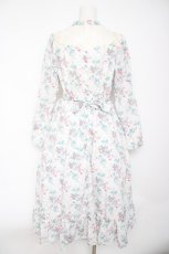 画像2: Kurumi Collaboration / KRハナジゴスリーブワンピース M 中白 Y-26-10-03-024-LO-OP-SZ-ZY (2)