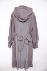 画像2: axes femme / バックプリーツロングモッズ  ラベンダー Y-26-10-03-036-AX-CO-SZ-ZY (2)