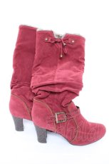 画像4: axes femme / ファー折り返し3Wayブーツ L ワイン Y-26-10-04-037-AX-SH-SZ-ZY (4)
