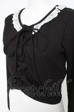 画像3: axes femme POETIQUE / レースアップカットプル  黒 Y-26-10-04-054-AX-TO-SZ-ZY (3)