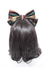 画像3: Angelic Pretty / Chocolate Rosetteカチューシャ  グリーン Y-26-10-04-011-AP-AC-SZ-ZY (3)