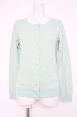 画像1: Franche Lippee / リボン柄カーディガン M サックス Y-26-10-04-081-LO-TO-SZ-ZY (1)