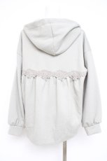 画像2: axes femme / ダンボールニットパーカーPO  グレー Y-26-10-04-092-AX-TO-SZ-ZY (2)