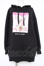 画像1: Honey Cinnamon / sweet as candy パーカー F 黒 Y-26-10-04-095-LO-TO-SZ-ZY (1)