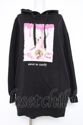 Preview of sweet as candy パーカー F 黒