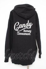 画像2: Honey Cinnamon / sweet as candy パーカー F 黒 Y-26-10-04-095-LO-TO-SZ-ZY (2)