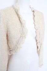 画像3: axes femme / ラメモールカットボレロ M ベージュ Y-26-10-04-096-AX-TO-SZ-ZY (3)