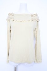 画像1: axes femme / タートルカットソー  イエロー Y-26-10-04-097-AX-TO-SZ-ZY (1)