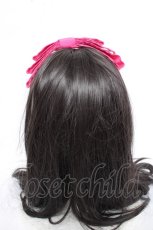 画像3: Emily Temple cute / レースリボンカチューシャ  ピンク Y-26-10-04-013-ET-AC-SZ-ZY (3)
