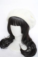 画像2: m petit by misako / NINA'S チュールリボンベレー帽  中白 Y-26-10-04-016-LO-AC-SZ-ZY (2)