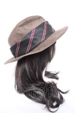 画像4: axes femme / リボンハット 56.5cm カーキ Y-26-10-04-018-AX-AC-SZ-ZY (4)