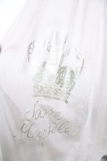 画像3: Jane Marple / プリント入りサテンスカート M グレー Y-26-10-04-223-JM-SK-SZ-ZY (3)