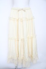 画像1: m petit by misako / NINA'Sペチスカート L 淡薄橙 Y-26-10-04-231-LO-SK-SZ-ZY (1)