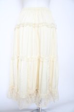 画像2: m petit by misako / NINA'Sペチスカート L 淡薄橙 Y-26-10-04-231-LO-SK-SZ-ZY (2)