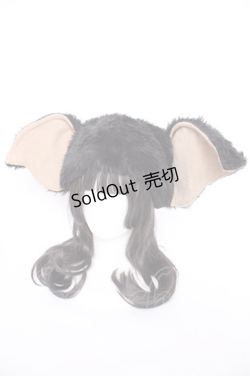 画像1: MILKBOY / CREATURES CAP  黒 Y-26-10-04-022-MB-AC-SZ-ZY (1)