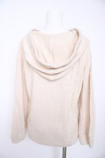 画像2: axes femme / モチーフレースニットパーカー M 生成り Y-26-10-06-049-AX-TO-SZ-ZY (2)