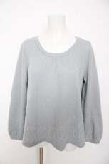 画像1: axes femme / バックシャン編み上げニット M ミント Y-26-10-06-057-AX-TO-SZ-ZY (1)