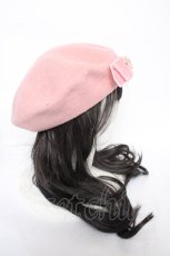 画像4: m petit by misako / AMモチーフリボンベレー帽 57.5cm 中桃 Y-26-10-06-011-LO-AC-SZ-ZY (4)
