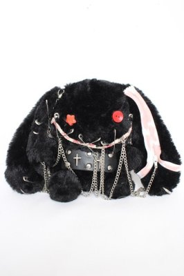 Preview of うさぎショルダーバッグ  黒