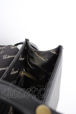 画像4: metamorphose / エンブレム刺繍ポシェット  黒 Y-26-10-06-018-ME-BG-SZ-ZY (4)
