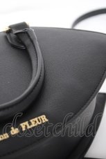 画像4: Maison de FLEUR / リップモチーフバッグ F ブラック Y-26-10-06-020-LO-BG-SZ-ZY (4)